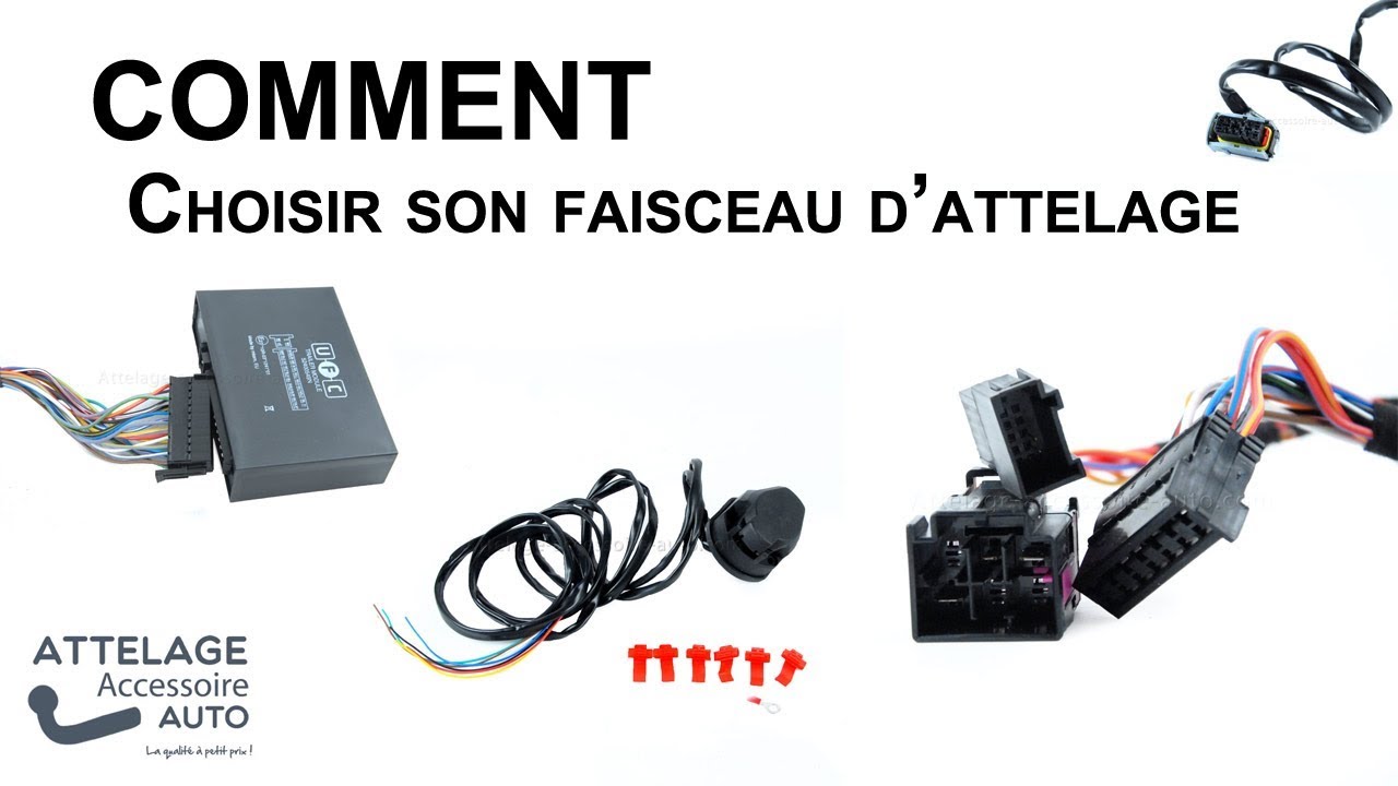 Comment choisir son faisceau d'attelage ?