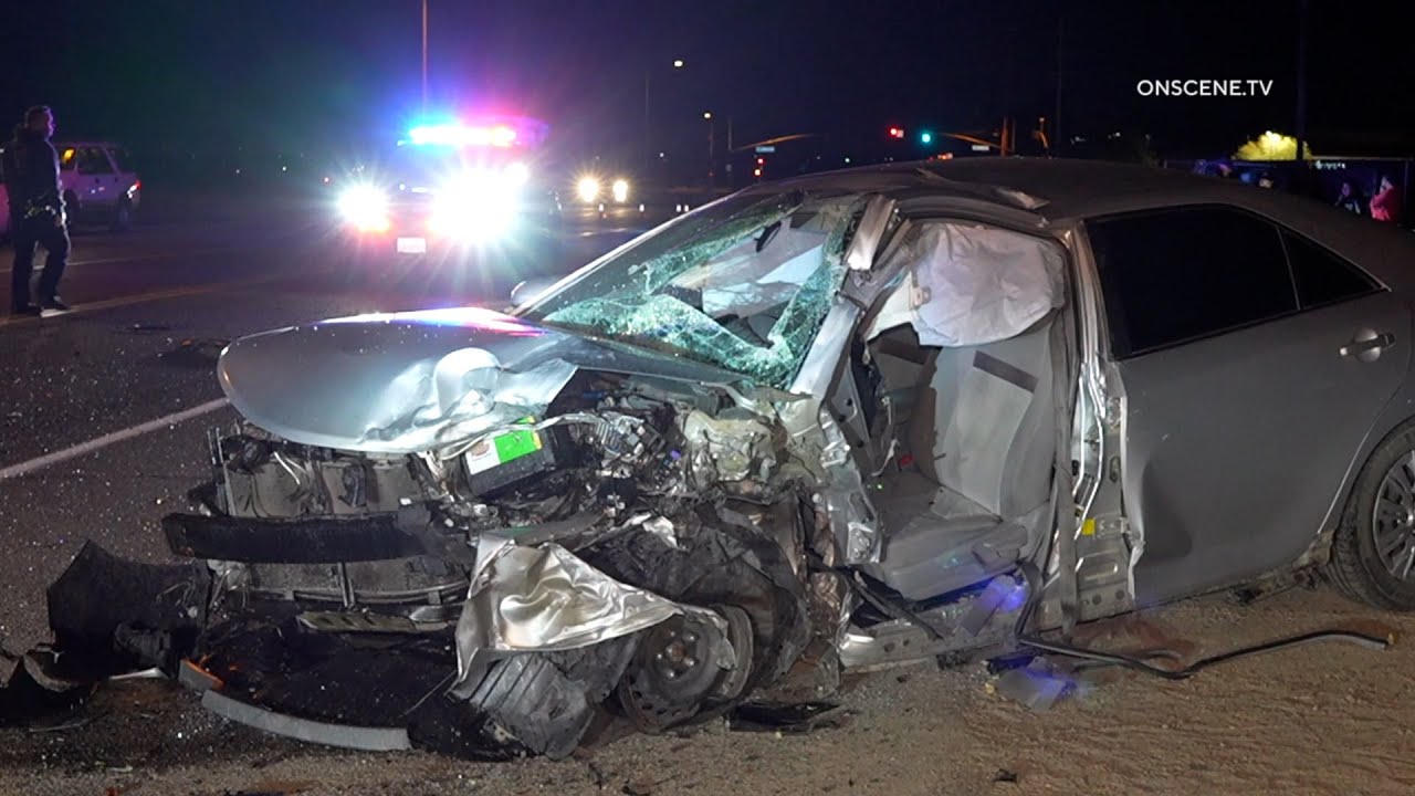 Major Head-On Crash In Phelan, CA