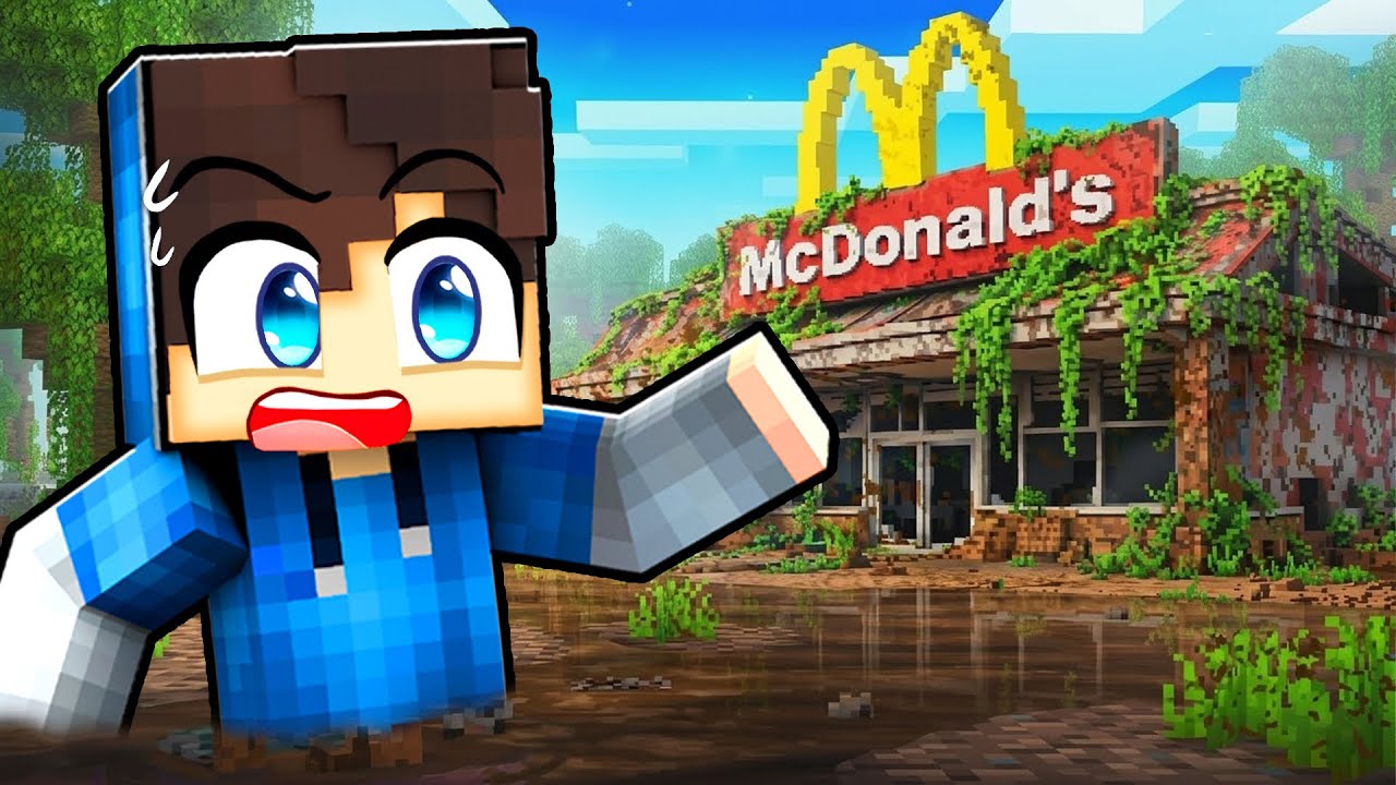 1 Kč vs 1,000,000 Kč McDonald's v Minecraftu!