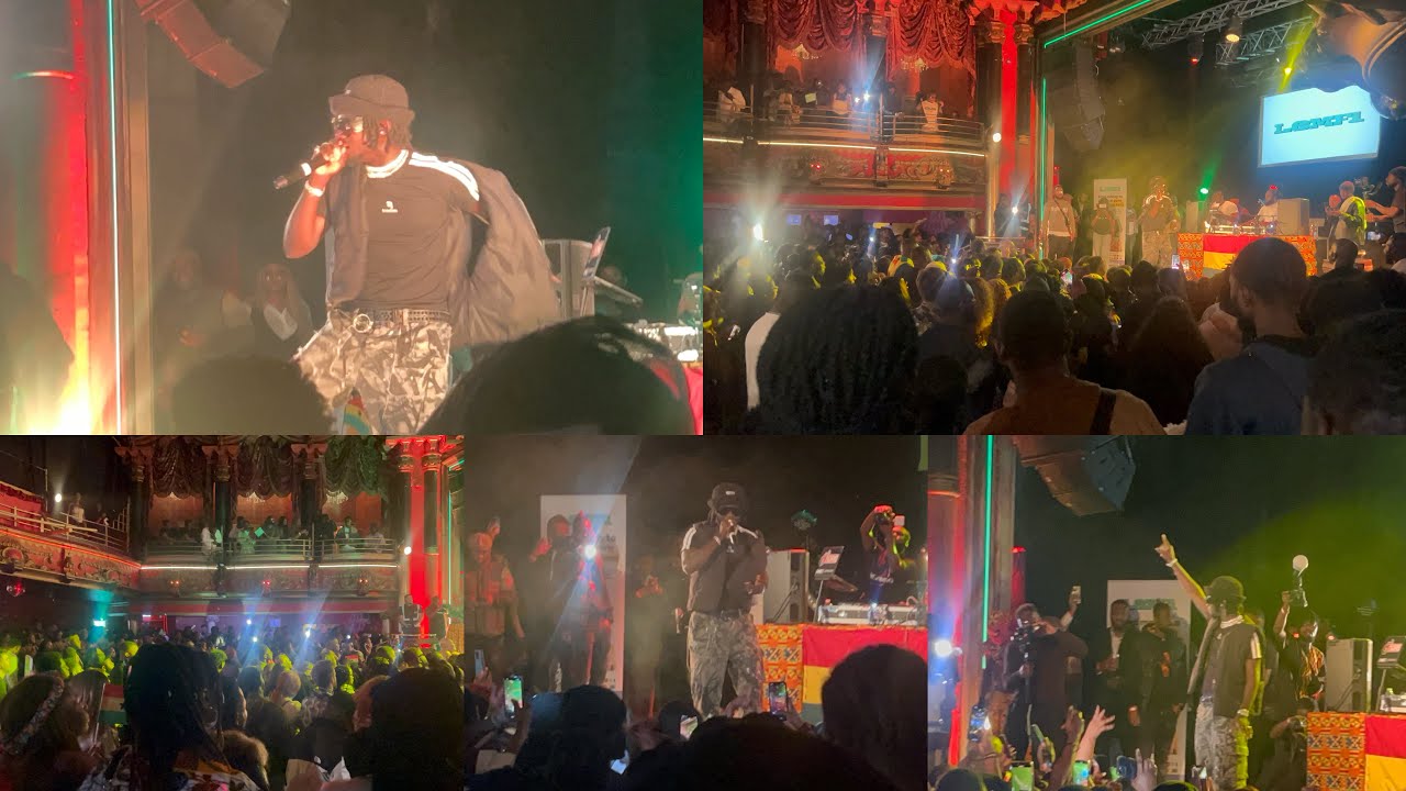 Kuami Eugene vrs London girls at the 67 independence Celebration Uk
