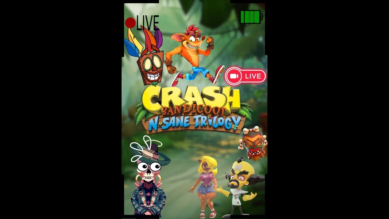 Gamerawesome: Crash Bandicoot N-sane Trilogy Live Gameplay (700 sub special)