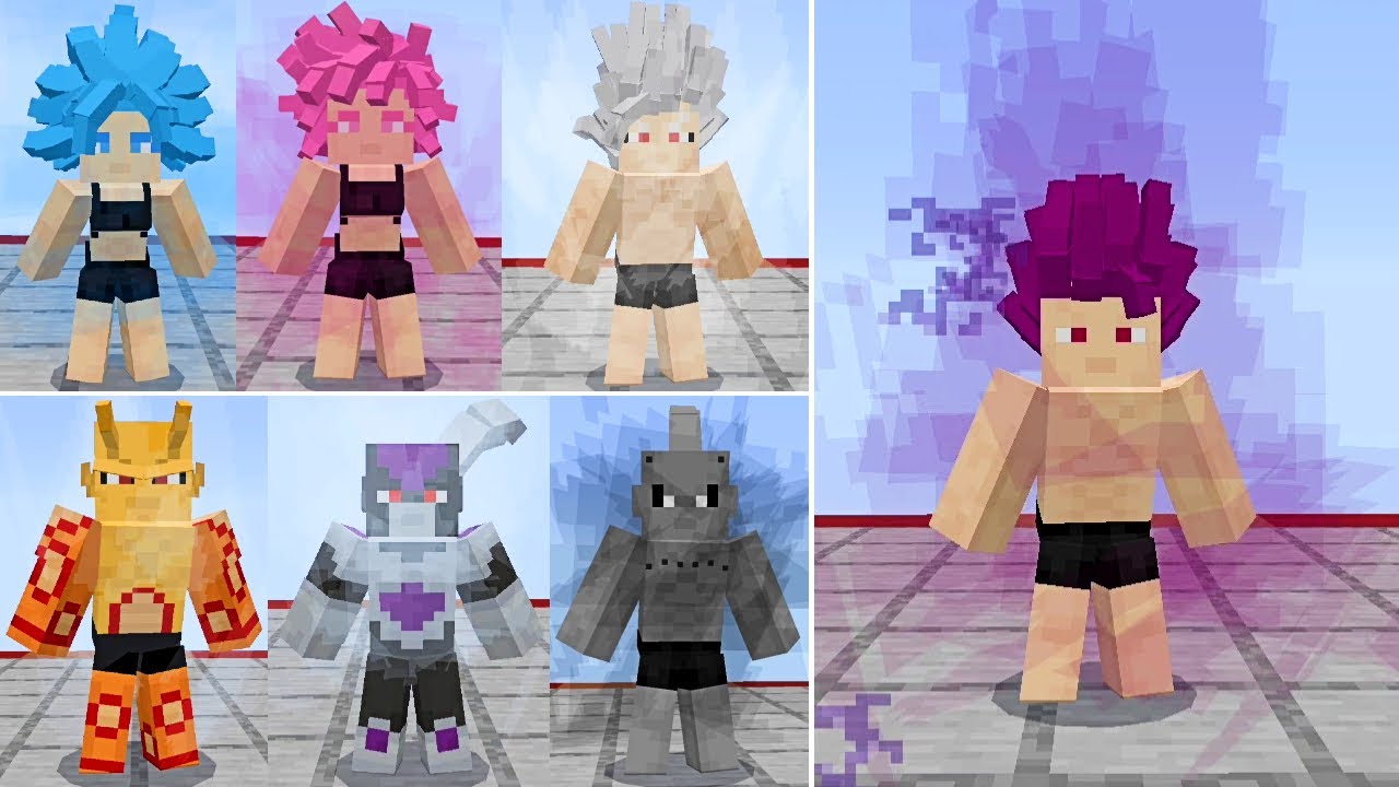 El Mejor Addon de Dragon Ball para Minecraft PE || Dragon Evolution Universe 16
