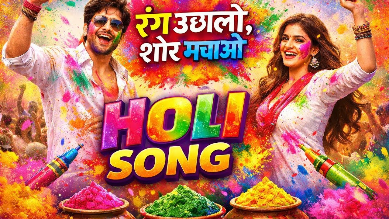 Rang Uchalo, Shorr Machao| Holi Song| Tufani Squad #holi #holi2026 #song #songs #music #india
