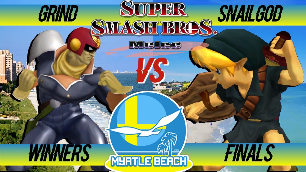 SocaSmash 168 Melee Singles: Grind (Captain Falcon) vs SnailGod (Young Link) Winners Finals