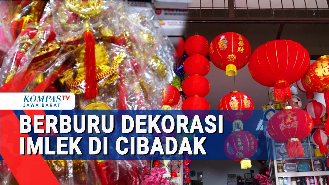 Menjelang Imlek, Pernak-Pernik Bernuansa Merah Laris Manis