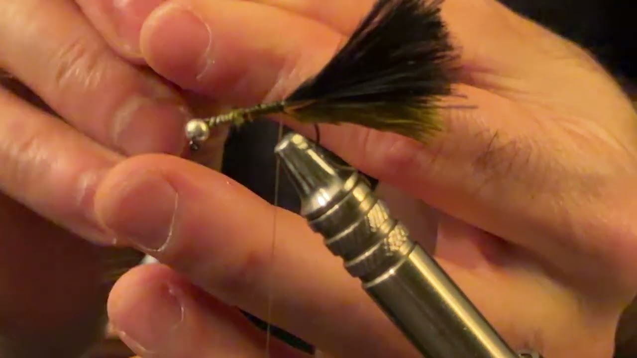 Tying the Thin Mints Wooly Bugger fly pattern