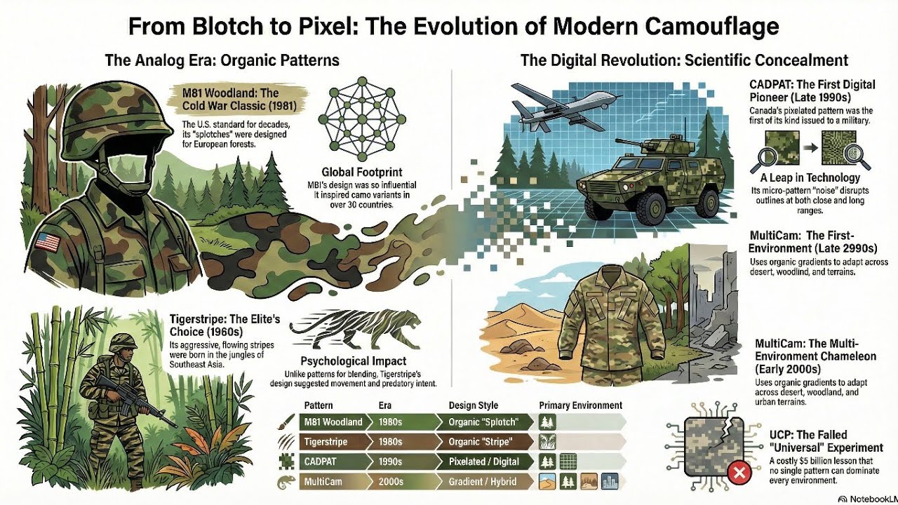 The Hidden Language of Camouflage
