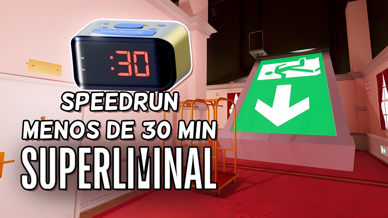 Speedrun de Superliminal para sacar el Platino
