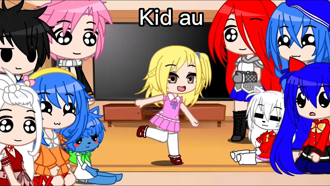 Fairytail react to lucy's aus (sorry i'm late guys😥)