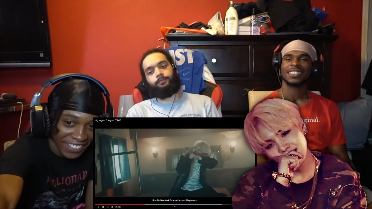 TALKING TO HIS HATERS 😤 | AMERICANS FIRST TIME REACTING TO BTS AGUST D 'AGUST D' MV