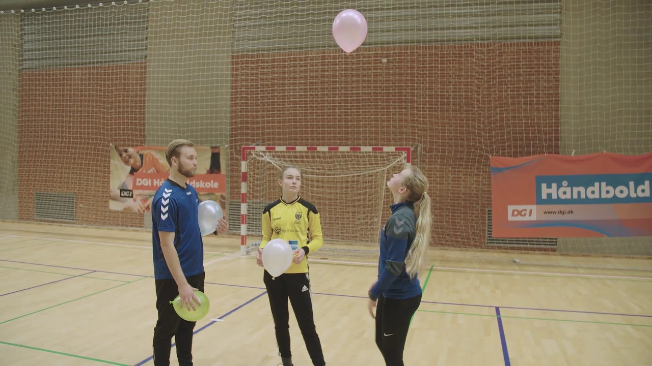 DGI Trænerguiden Håndbold - Målmand: Styrk din koordination med balloner