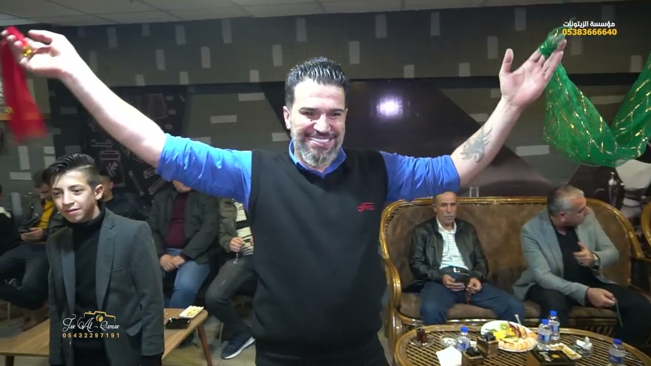 الفنان رامي الفيصل افراح عشيرة البوبطوش بيت العليان العريس العباس ابن طاهر ابو الليل PART 2