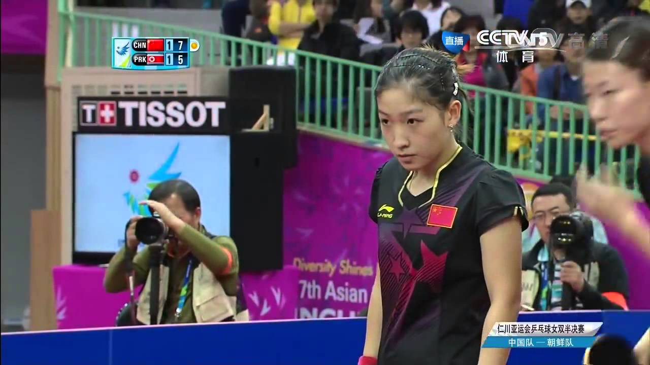 2014 Asian Games WD-SF1: LIU Shiwen/WU Yang - KIM Jong/KIM Hyesong [HD] [Full Match/Chinese]
