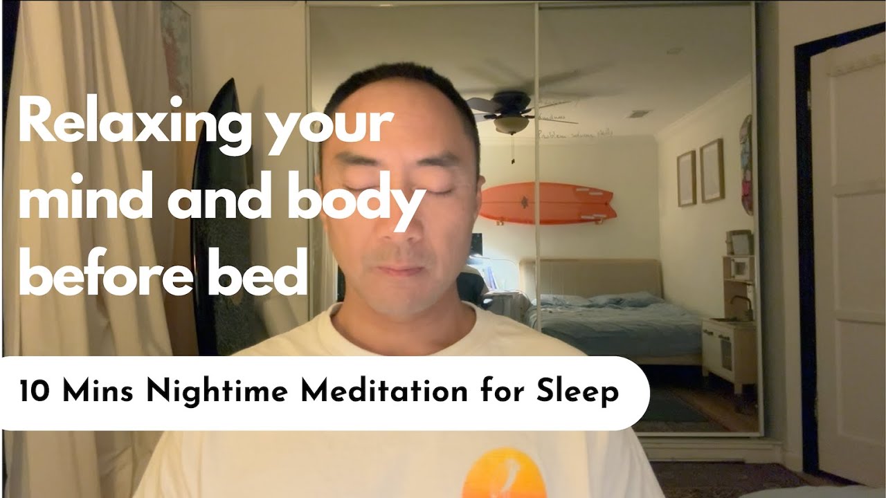 10 Minute Night Meditation – Let Go of the Day & Fall Asleep Peacefully 🌙