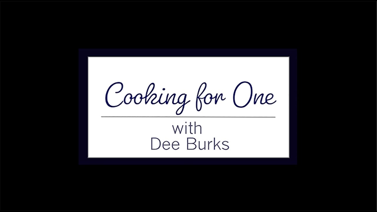 Welcome to Cooking for One