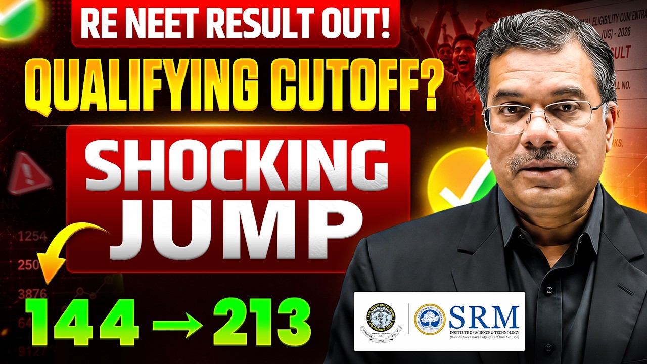 RE-NEET 2026 Qualifying Marks Analysis 🚨| Category Wise Cutoff, Result & Safe Score | Medical360