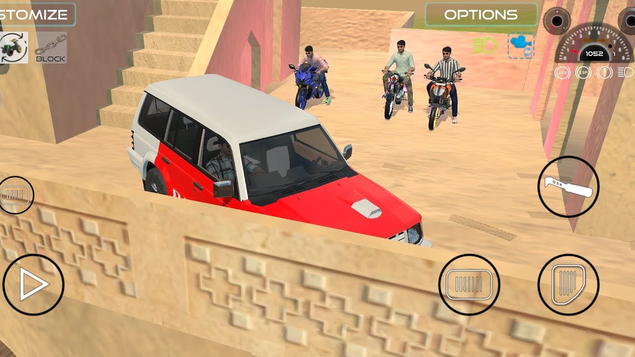 Jai Shri Ram IndianVehicleGame driving 🔥 4×4🚗🏍️ offroading gameplay in game 🎮 support me guys pls 🎮🙏