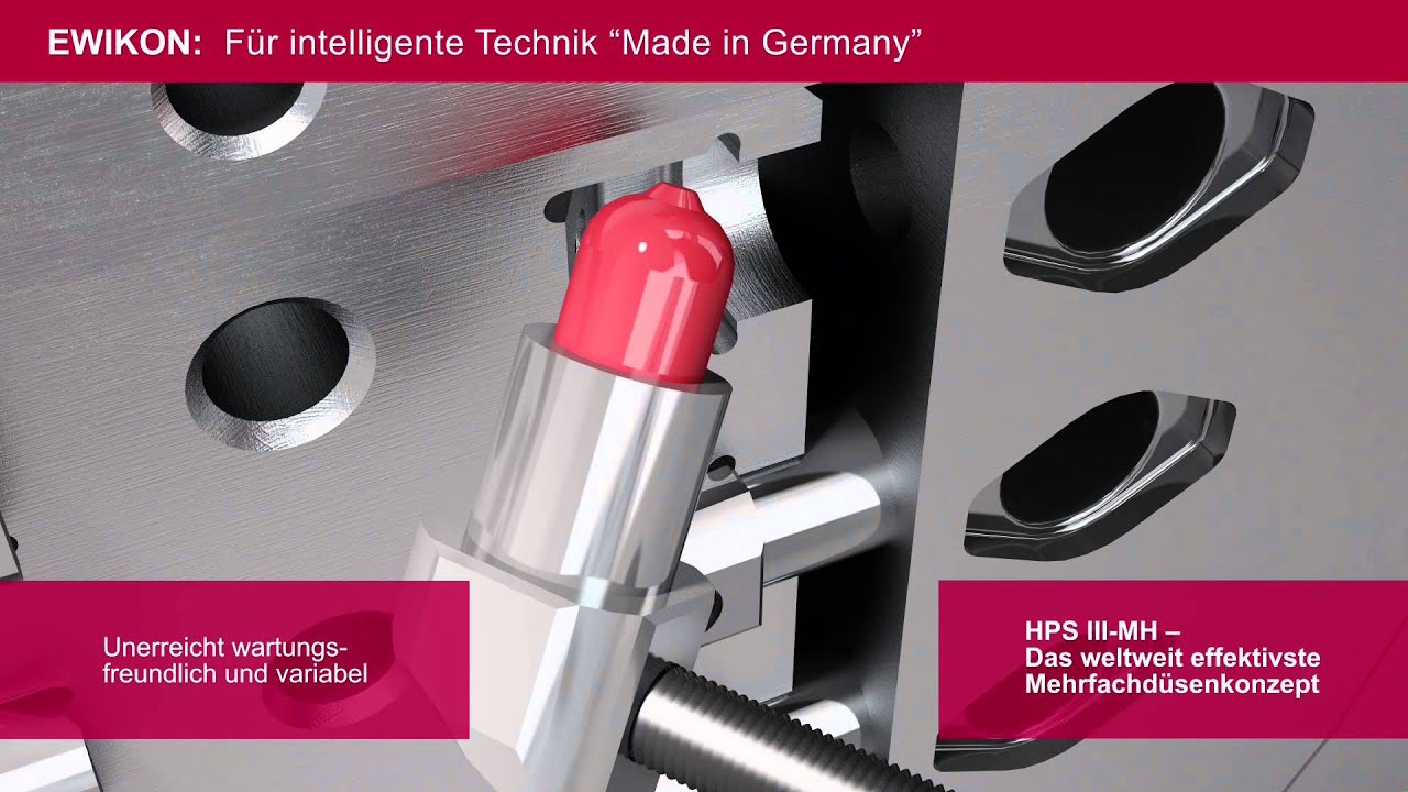 EWIKON Hei&szlig;kanalsysteme - Seitenanspritzung