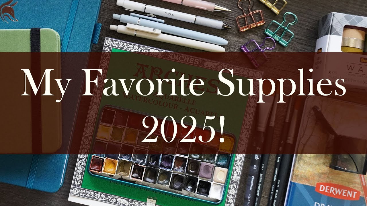 Art Supplies I Can't Live Without