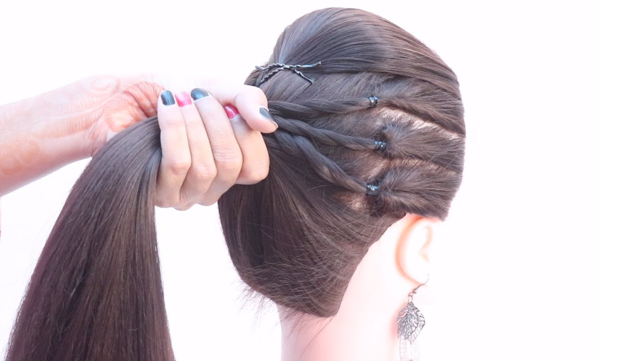 3 useful ponytail hairstyle for every girls | high ponytail | everyday hairstyle | hair style girl