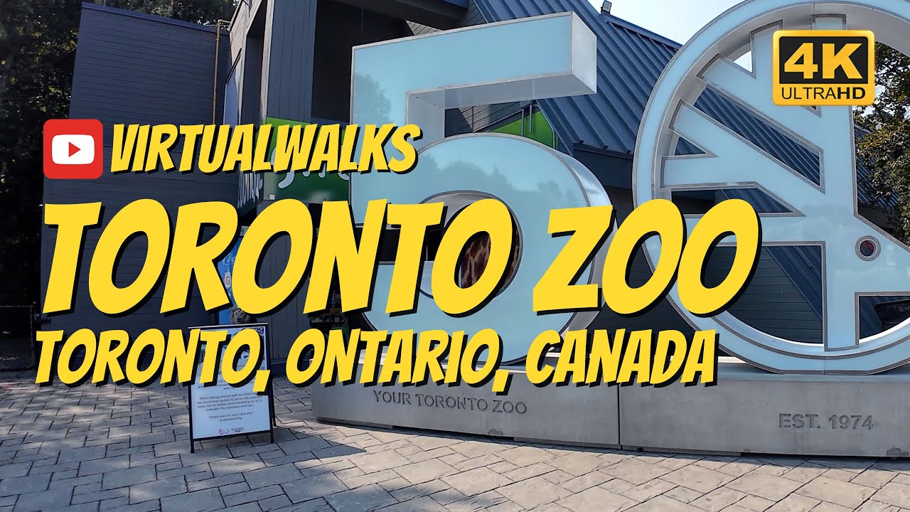 Exploring Toronto Zoo in Ontario, Canada | Virtual Walks