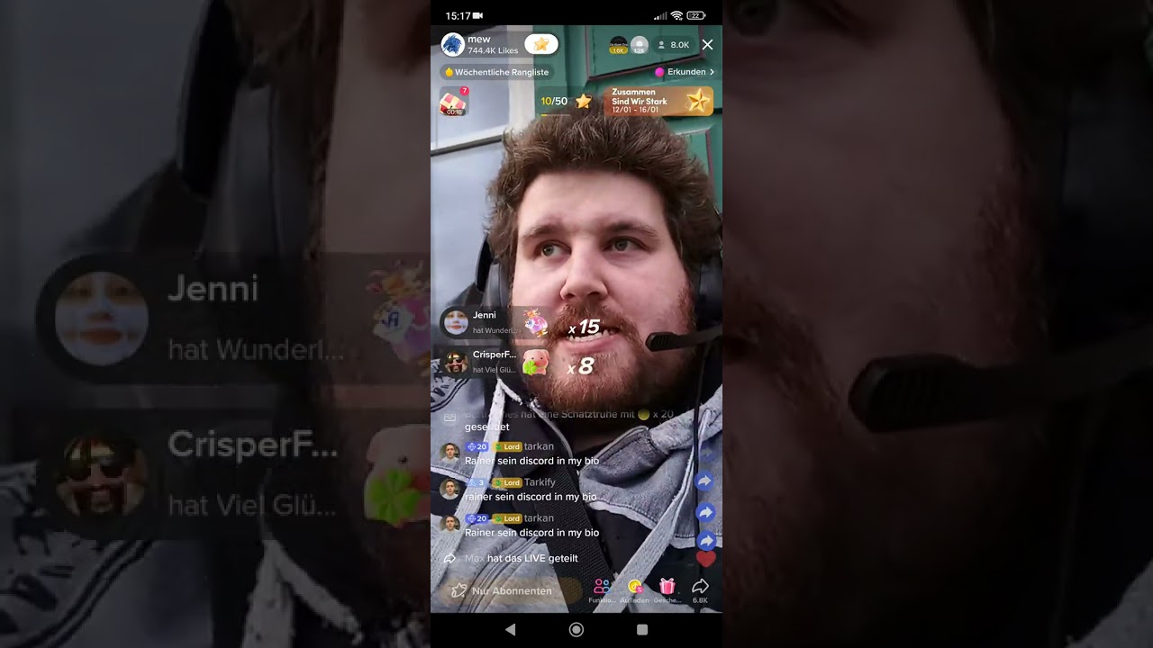 Schweiner Schinkler TikTok Stream 10.01.2023 #drachenlord