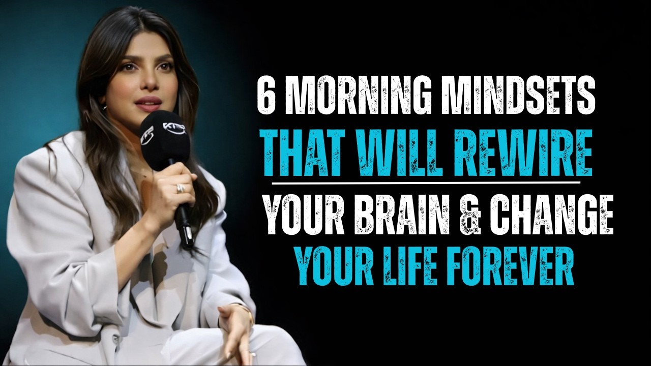 6 Morning Mindsets That Will Rewire Your Brain & Change Your Life Forever | Priyanka Chopra