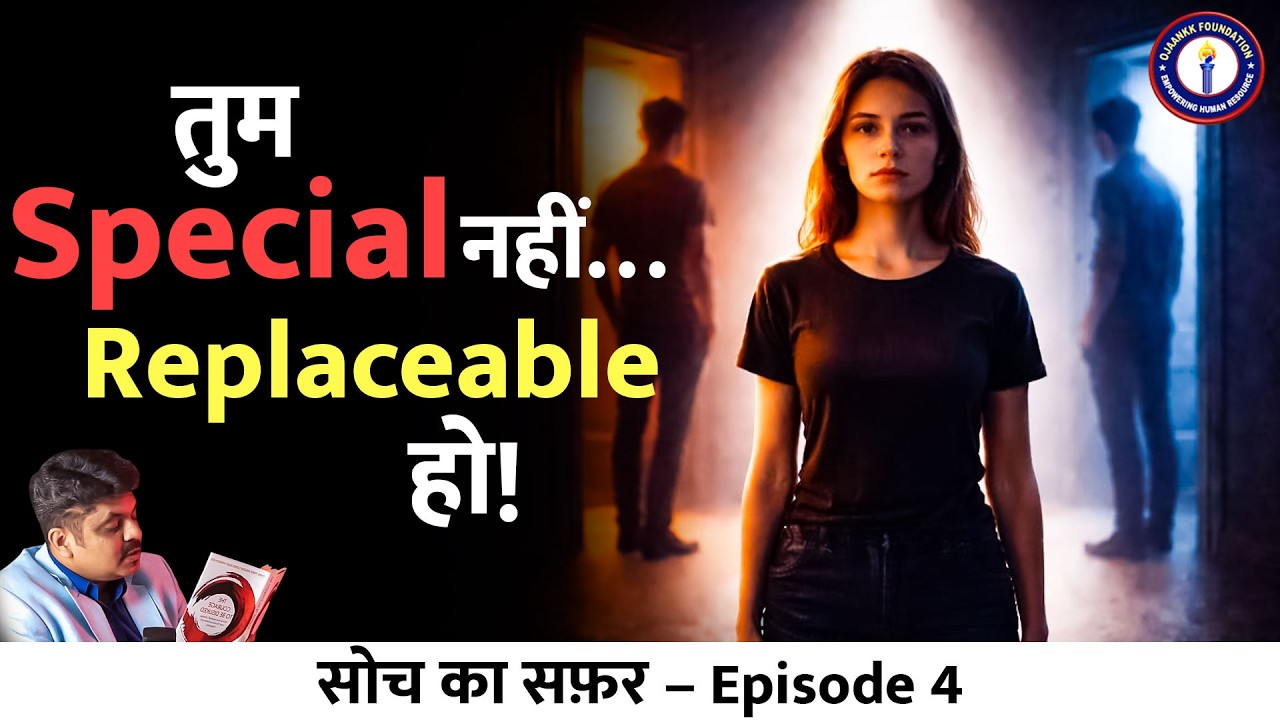 तुम्हें Replace किया जा सकता है… और यही सच है| The Courage to be Disliked | By Ojaankk Sir
