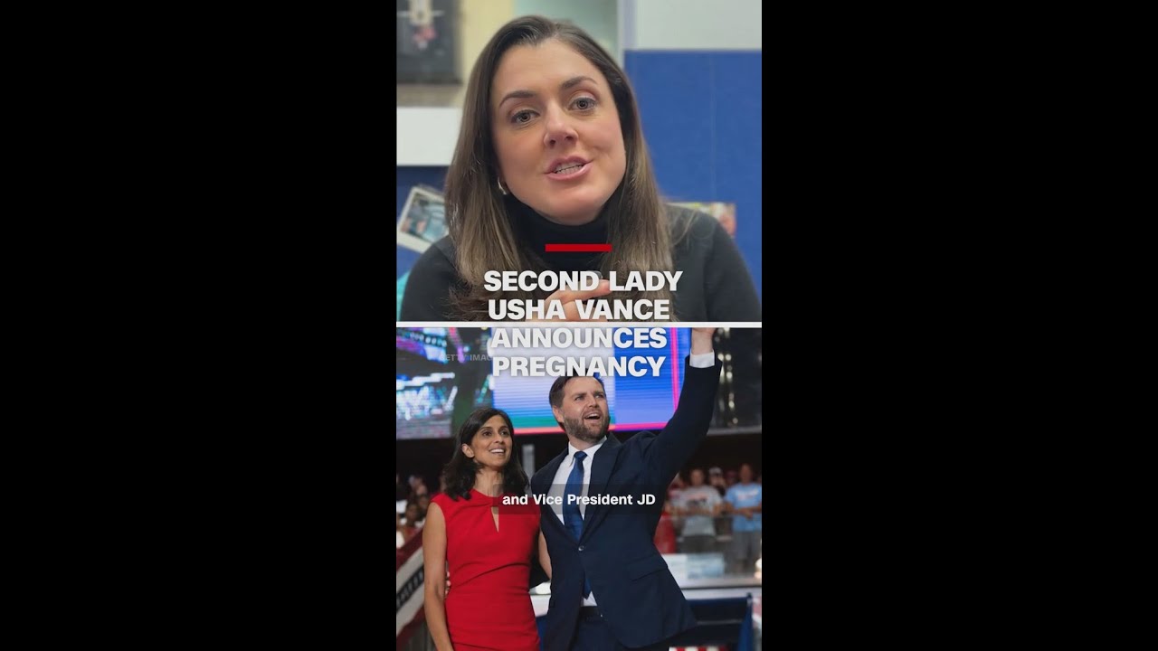 Vice President JD Vance and Second Lady share baby news