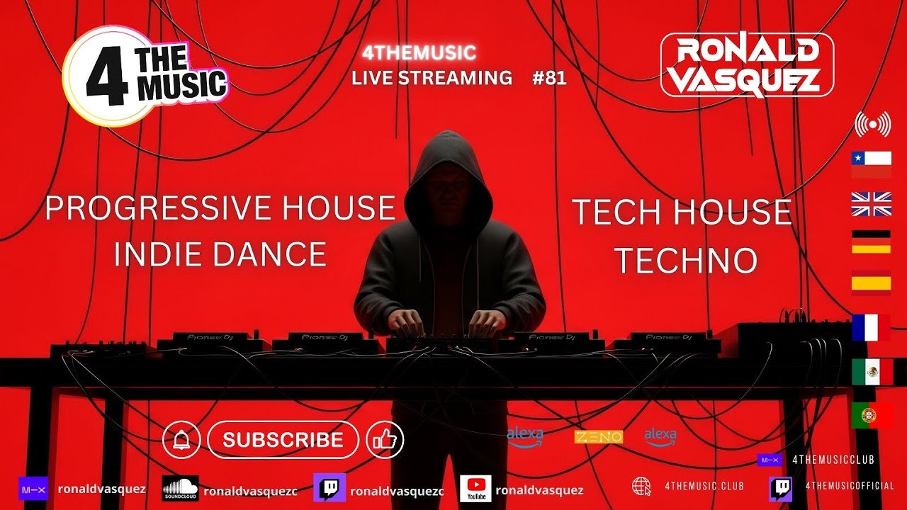 PROGRESSIVE HOUSE - INDIE DANCE - TECH HOUSE - TECHNO - SHOW 81 #musica  #music