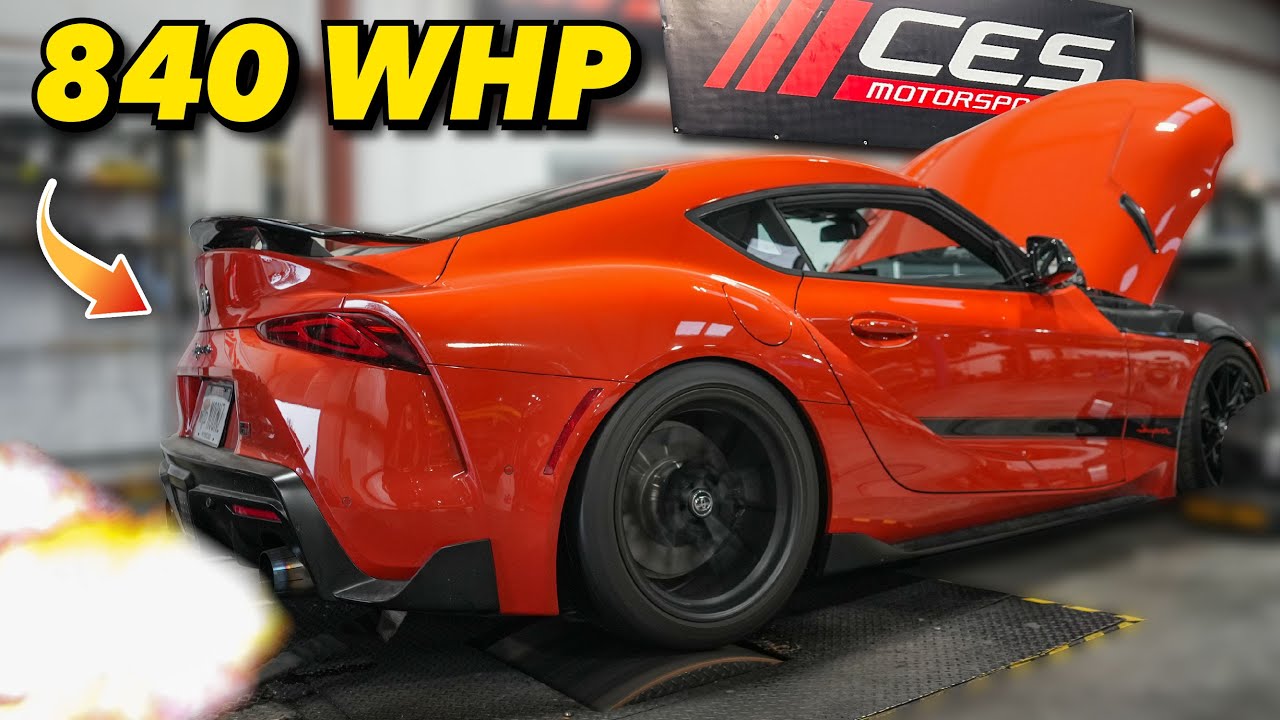 Как построить Supra с механической коробкой передач мощностью 840 Вт... (чит-код B58!)