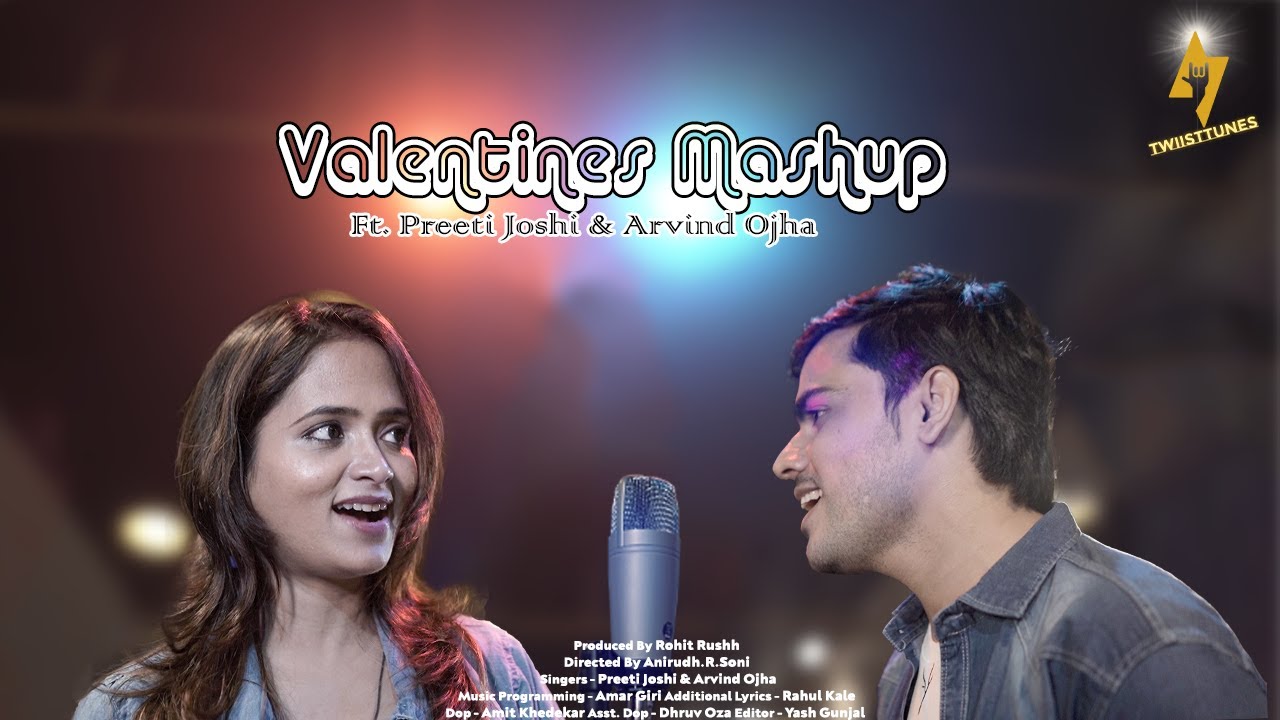 Valentine's Mashup | Preeti Joshi | Arvind Ojha | TwiistTunes | Lofi Mashup | Valentine's Day