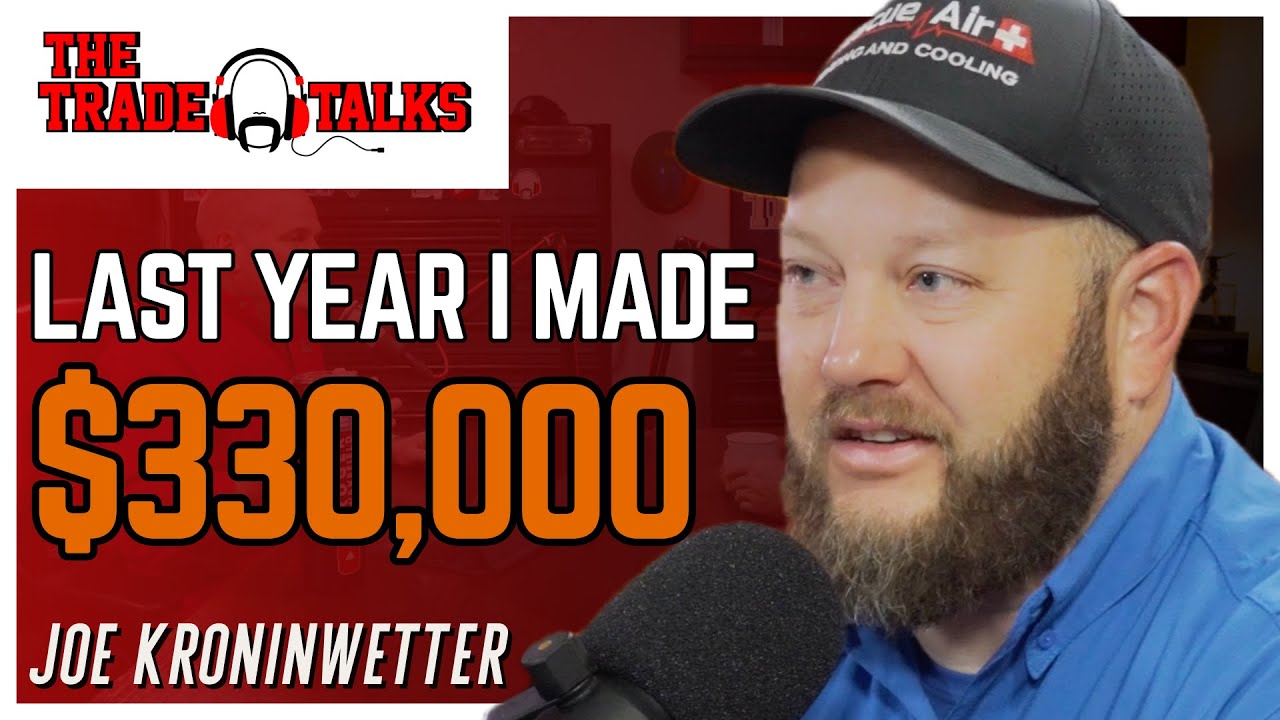 This HVAC Tech (With No College Degree) Made Over $300,000 Last Year | The Trade Talks #137