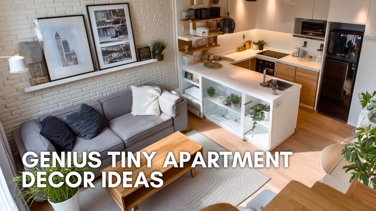 Genius Tiny Apartment Decor Ideas for a Stylish, Clutter-Free Home