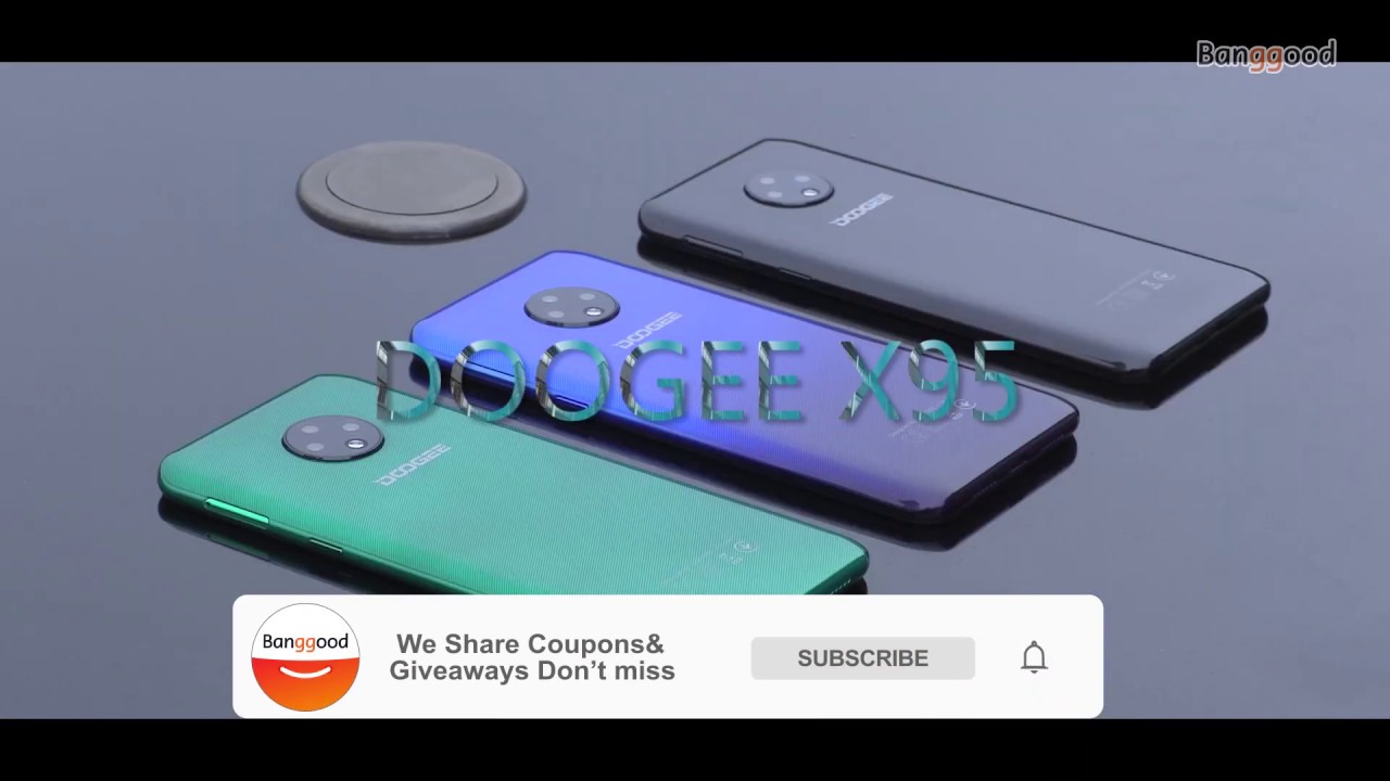 DOOGEE X95 Global Version 6.52 inch Android10 4350mAh Face Unlock 13MP Triple Rear Camera Smartphone