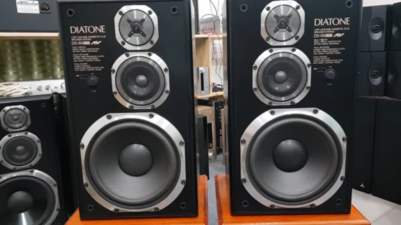 (Đ&atilde; b&aacute;n) Loa Diatone DS 66EXV - bass 27 ba đường tiếng - nguy&ecirc;n zin v&agrave; rất đẹp