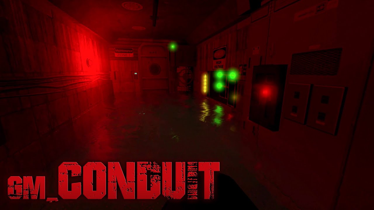 GMOD VR: Exploring gm_Conduit (Evil Under the Lake)