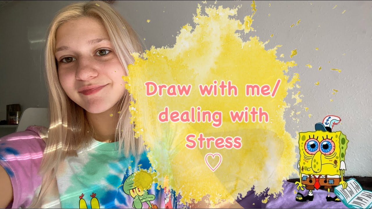 Draw with Me & Dealing with Stress  //Baylee Simon