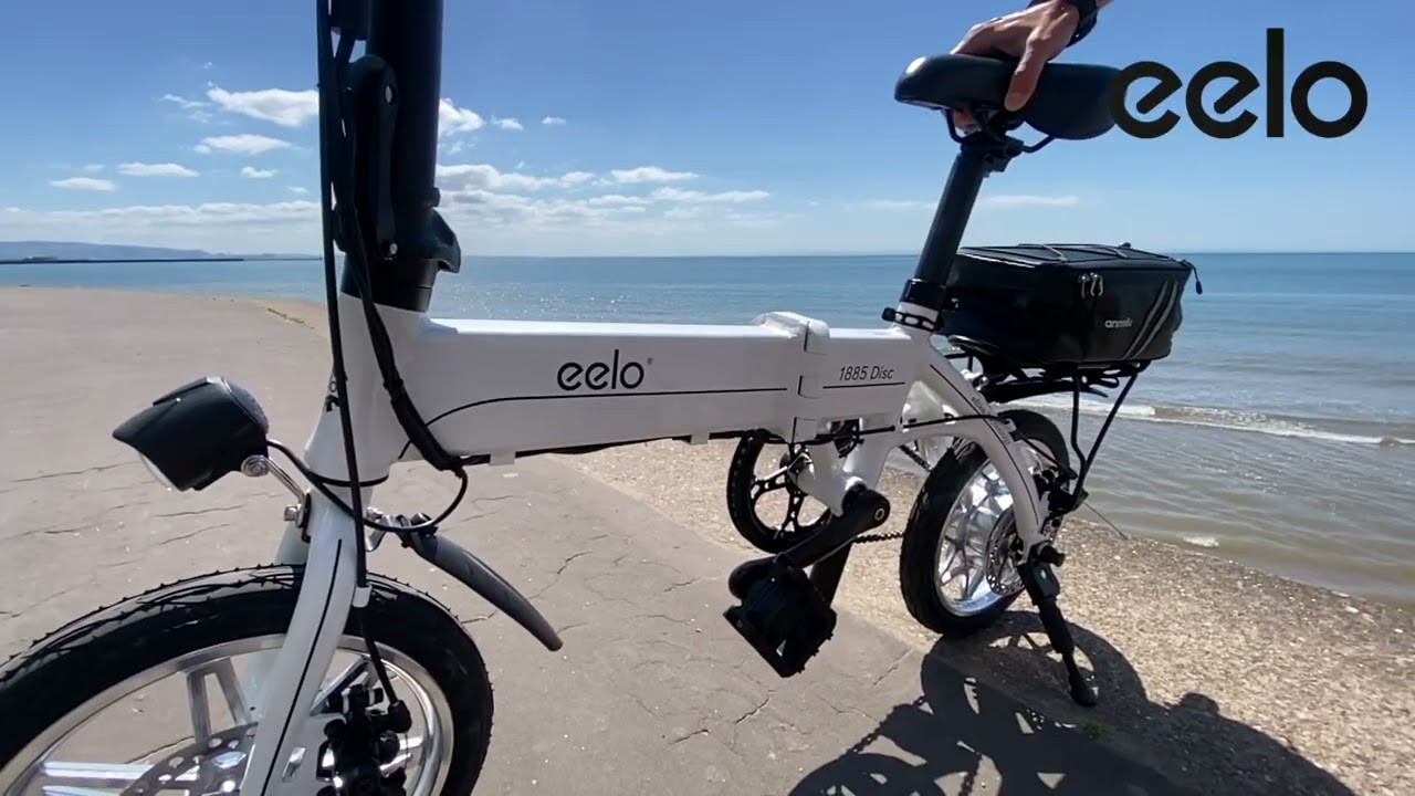 eelo Explorer Folding Electric Bike - Powerful electric assist (Experience the Ultimate Ride!)