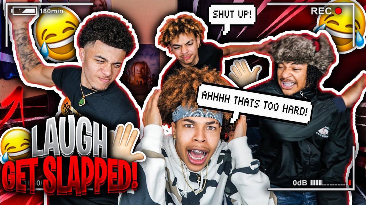 If You Laugh, YOU GET SLAPPED!!🤣👋🏽      **HILARIOUS**