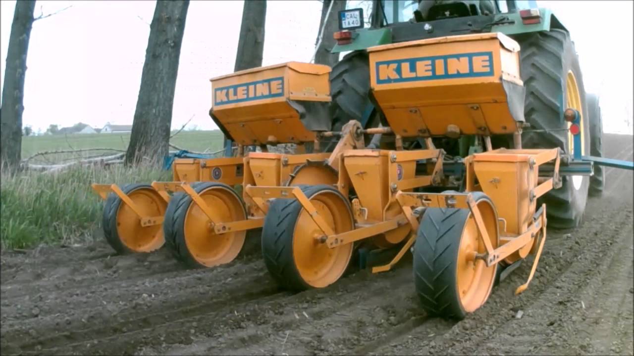 Siew Kukurydzy 2016 ☆ John Deere 3350 & Klein ㋡