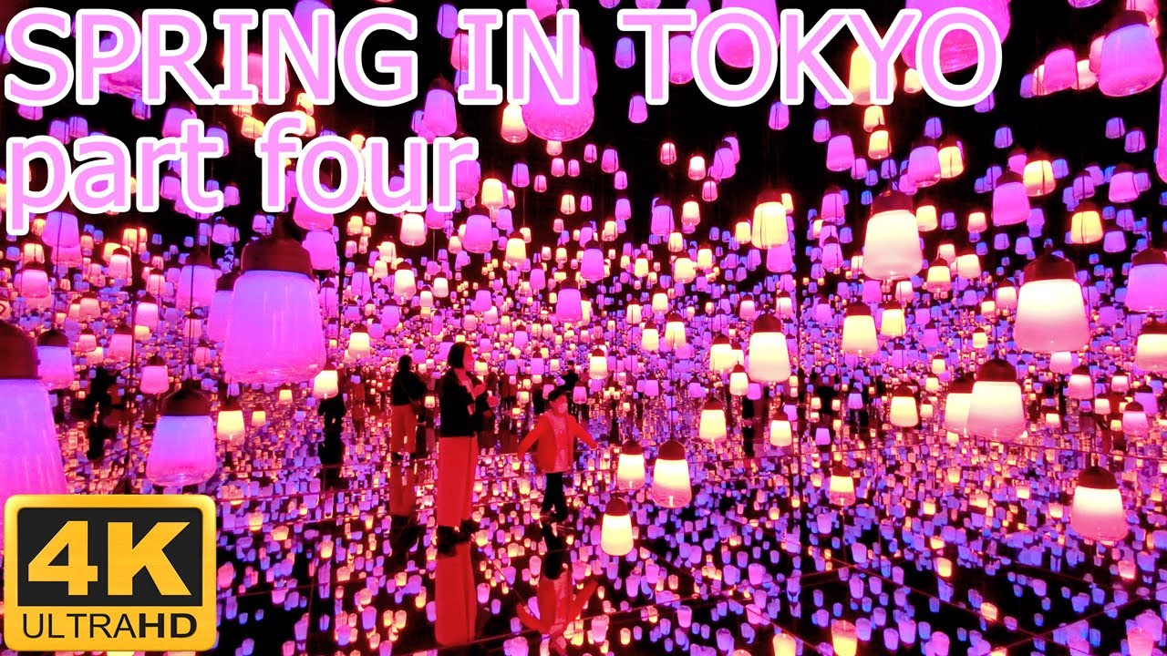 Tokyo teamlab Borderless Digital Art Museum and more Japan 4K #tokyo #teamLabBorderless