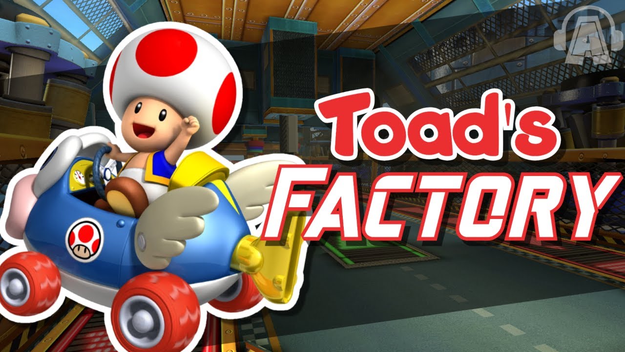 Toad's Factory - Mario Kart Wii REMIX