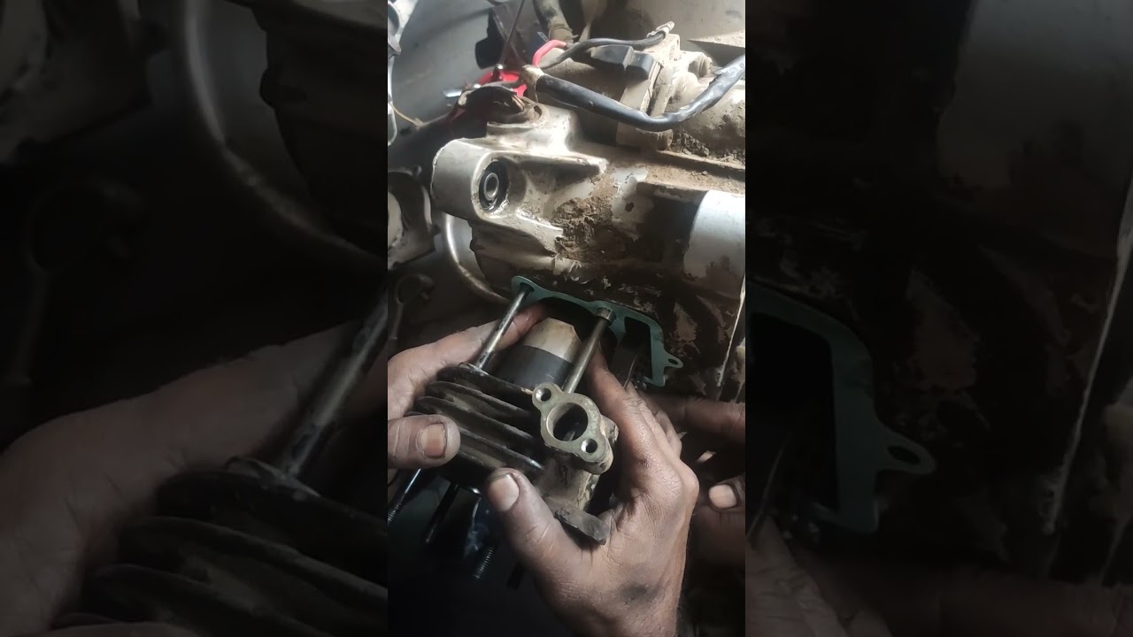 Scooty pep Head Fitting work 🔧#shorts#video #subscribe