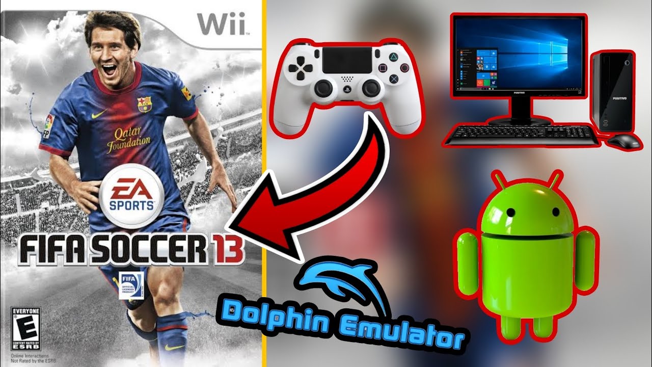 Cómo Configurar Mando de PS4 Para Jugar FIFA 13 WII En el Emulador Dolphin Android y PC 2024