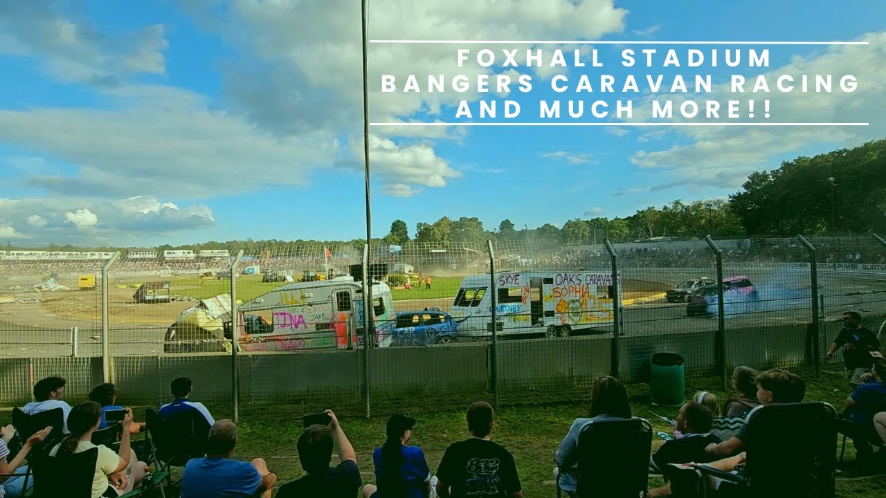 FOXHALL STADIUM BANK HOLIDAY RACING!!  BIG CRASHES (FT BANGERS, CARAVAN RACING AND MUCH MORE!!!)