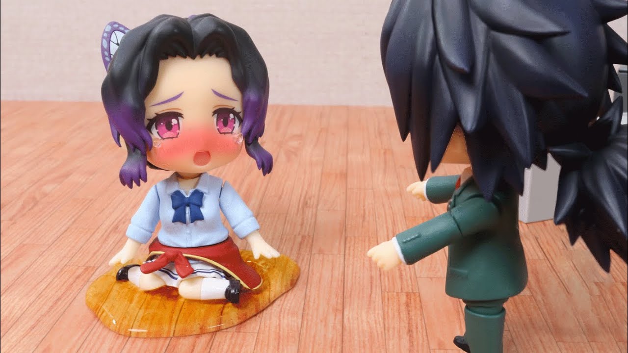 しのぶさん！！黄色いお水が・・・【鬼滅の刃】【コマ撮り】【ねんどろいど】