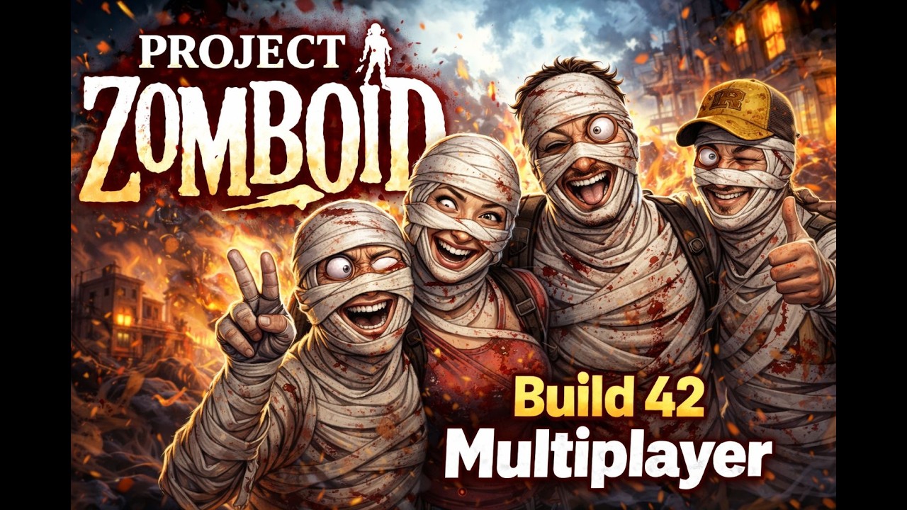I Don't Think We're Smart Enough For This Game. Project Zomboid Build 42 Multiplayer