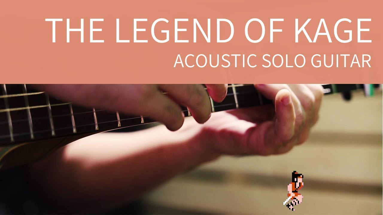 NES Game - The Legend of Kage - GO - Acoustic Guitar