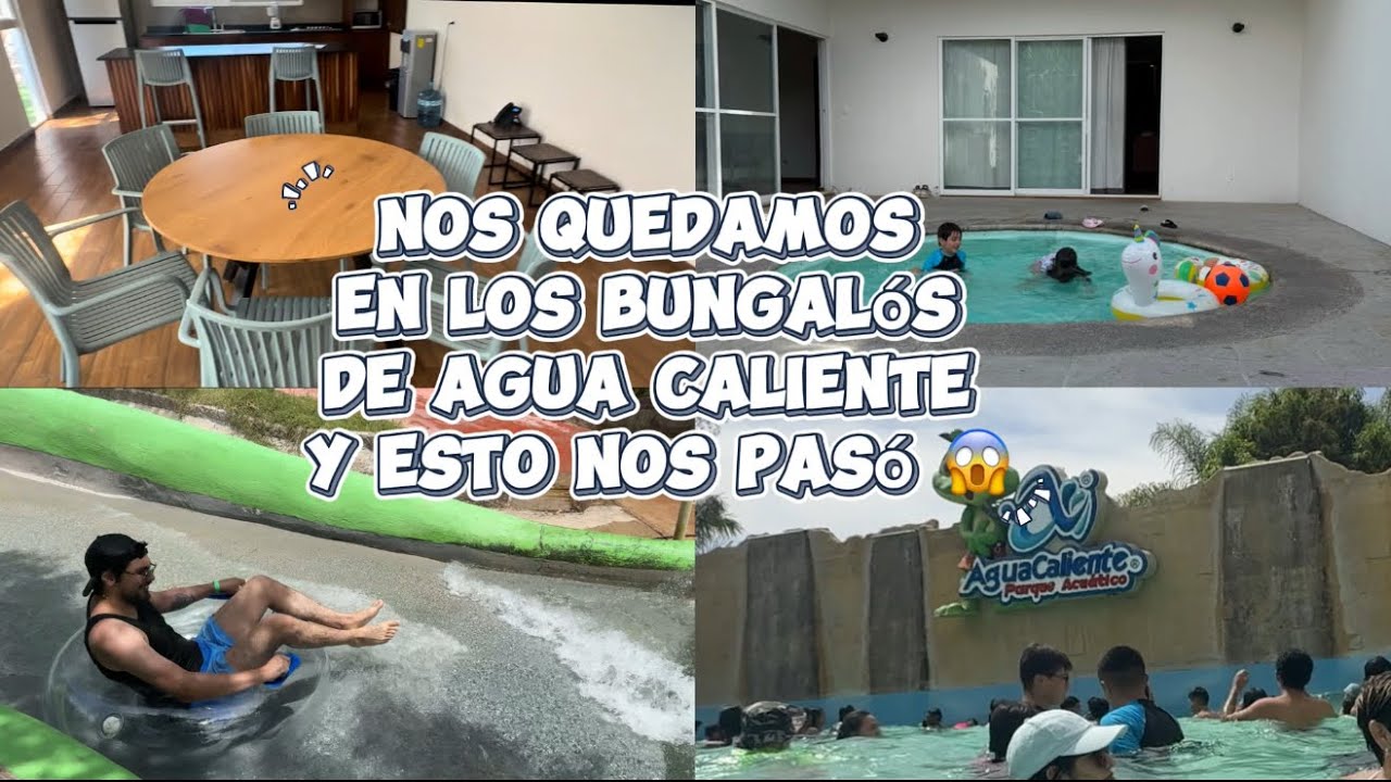 Asi son los bungalos en el balneario agua caliente 2025